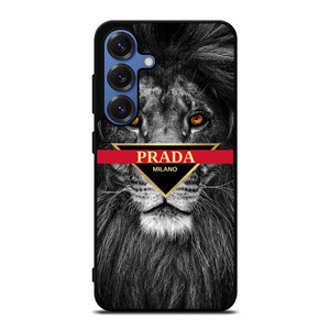 PRADA MILANO LOGO LION Samsung Galaxy S25 Case Cover PRADA MILANO LOGO LION Samsung Galaxy S25 Case Cover
