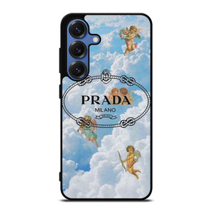 PRADA MILANO LOGO THE ANGELS Samsung Galaxy S25 Case Cover PRADA MILANO LOGO THE ANGELS Samsung Galaxy S25 Case Cover