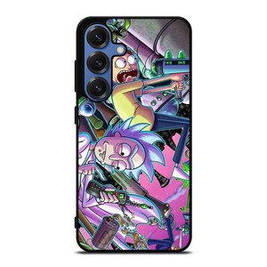 RICK AND MORTY CARTOON Samsung Galaxy S25 Case Cover RICK AND MORTY CARTOON Samsung Galaxy S25 Case Cover