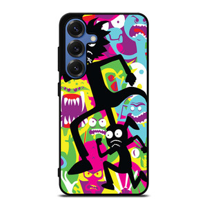 RICK AND MORTY COLORFUL ART Samsung Galaxy S25 Case Cover RICK AND MORTY COLORFUL ART Samsung Galaxy S25 Case Cover