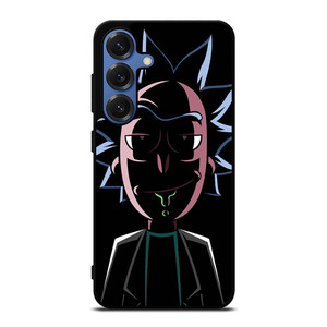 RICK AND MORTY FACE CARTOON SERIES Samsung Galaxy S25 Case Cover RICK AND MORTY FACE CARTOON SERIES Samsung Galaxy S25 Case Cover