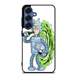 RICK AND MORTY FUTURAMA Samsung Galaxy S25 Case Cover