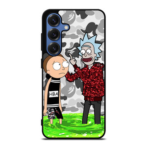 RICK AND MORTY RICK BAPE Samsung Galaxy S25 Case Cover