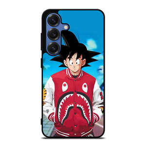 SON GOKU SUPREME BAPE SHARK Samsung Galaxy S25 Case Cover SON GOKU SUPREME BAPE SHARK Samsung Galaxy S25 Case Cover