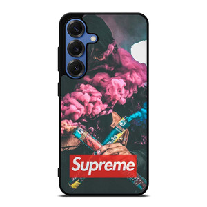 SUPREME DOPE SMOKE BOMB Samsung Galaxy S25 Case Cover SUPREME DOPE SMOKE BOMB Samsung Galaxy S25 Case Cover