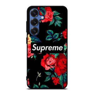 SUPREME FLOWER LOGO Samsung Galaxy S25 Case Cover SUPREME FLOWER LOGO Samsung Galaxy S25 Case Cover