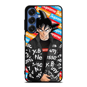 SUPREME GOKU THE NORT FACE Samsung Galaxy S25 Case Cover SUPREME GOKU THE NORT FACE Samsung Galaxy S25 Case Cover