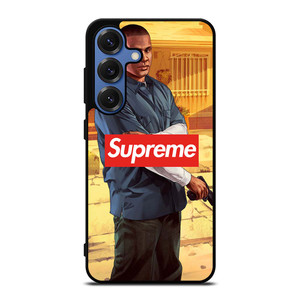 SUPREME GTA V FRANKLIN Samsung Galaxy S25 Case Cover SUPREME GTA V FRANKLIN Samsung Galaxy S25 Case Cover