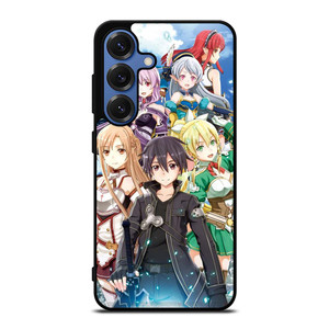 SWORD ART ONLINE CHARACTER ANIME Samsung Galaxy S25 Case Cover SWORD ART ONLINE CHARACTER ANIME Samsung Galaxy S25 Case Cover
