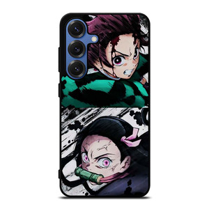 TANJIRO AND NEZUKO KAMADO DEMON SLAYER Samsung Galaxy S25 Case Cover TANJIRO AND NEZUKO KAMADO DEMON SLAYER Samsung Galaxy S25 Case Cover