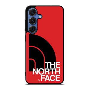 THE NORTH FACE LOGO BLACK RED Samsung Galaxy S25 Case Cover THE NORTH FACE LOGO BLACK RED Samsung Galaxy S25 Case Cover
