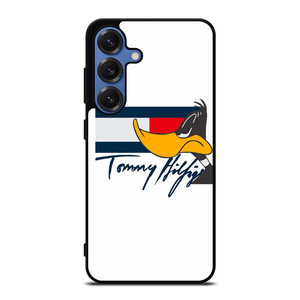 TOMMY HILFIGER LOGO DAFFY DUCK Samsung Galaxy S25 Case Cover TOMMY HILFIGER LOGO DAFFY DUCK Samsung Galaxy S25 Case Cover