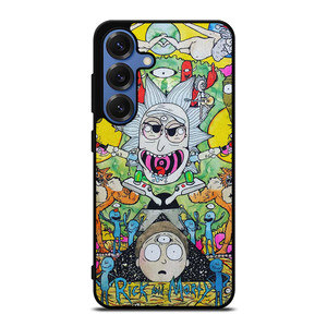 TRIPPY RICK AND MORTY Samsung Galaxy S25 Case Cover TRIPPY RICK AND MORTY Samsung Galaxy S25 Case Cover