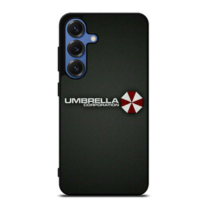 UMBRELLA CORPORATION LOGO CARBON Samsung Galaxy S25 Case Cover UMBRELLA CORPORATION LOGO CARBON Samsung Galaxy S25 Case Cover