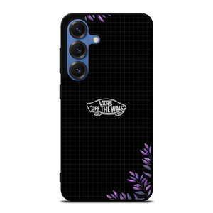 VANS LOGO VIOLET FLORAL Samsung Galaxy S25 Case Cover VANS LOGO VIOLET FLORAL Samsung Galaxy S25 Case Cover