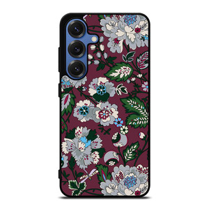 VERA BRADLEY BORDEAUX BLOOMS Samsung Galaxy S25 Case Cover VERA BRADLEY BORDEAUX BLOOMS Samsung Galaxy S25 Case Cover