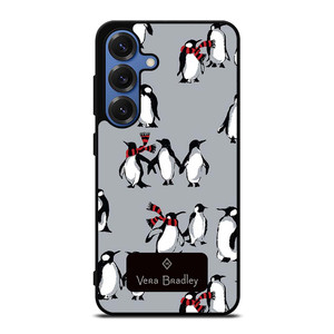 VERA BRADLEY PLAYFUL PENGUINS Samsung Galaxy S25 Case Cover VERA BRADLEY PLAYFUL PENGUINS Samsung Galaxy S25 Case Cover