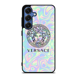 VERSACE EMBLEM LIQUID Samsung Galaxy S25 Case Cover VERSACE EMBLEM LIQUID Samsung Galaxy S25 Case Cover