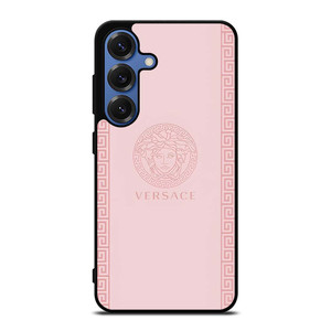 VERSACE LOGO EMBLEM PINK Samsung Galaxy S25 Case Cover VERSACE LOGO EMBLEM PINK Samsung Galaxy S25 Case Cover