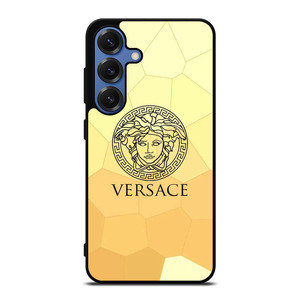 VERSACE LOGO GOLDEN MOZAIK Samsung Galaxy S25 Case Cover VERSACE LOGO GOLDEN MOZAIK Samsung Galaxy S25 Case Cover