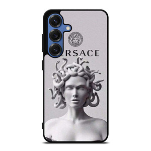 VERSACE LOGO MEDUSA Samsung Galaxy S25 Case Cover VERSACE LOGO MEDUSA Samsung Galaxy S25 Case Cover