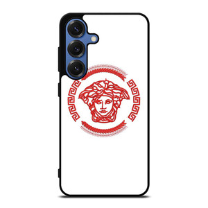 VERSACE LOGO RED EMBROIDERY ICON Samsung Galaxy S25 Case Cover VERSACE LOGO RED EMBROIDERY ICON Samsung Galaxy S25 Case Cover