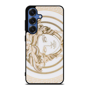 VERSACE MEDUSA GOLDEN EMBLEM Samsung Galaxy S25 Case Cover VERSACE MEDUSA GOLDEN EMBLEM Samsung Galaxy S25 Case Cover