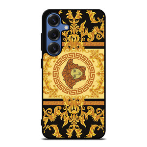 VERSACE ORNAMENT LOGO Samsung Galaxy S25 Case Cover VERSACE ORNAMENT LOGO Samsung Galaxy S25 Case Cover