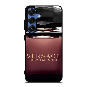 VERSACE PERFUME CRYSTAL NOIR Samsung Galaxy S25 Case Cover VERSACE PERFUME CRYSTAL NOIR Samsung Galaxy S25 Case Cover