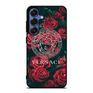 VERSACE RED ROSE Samsung Galaxy S25 Case Cover VERSACE RED ROSE Samsung Galaxy S25 Case Cover