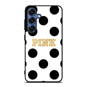 VICTORIA S SECRET PINK POLKADOTS Samsung Galaxy S25 Case Cover VICTORIA S SECRET PINK POLKADOTS Samsung Galaxy S25 Case Cover