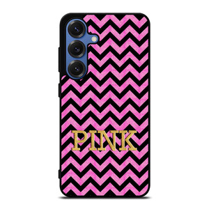 VICTORIA'S SECRET PINK CHEVRON Samsung Galaxy S25 Case Cover VICTORIA'S SECRET PINK CHEVRON Samsung Galaxy S25 Case Cover