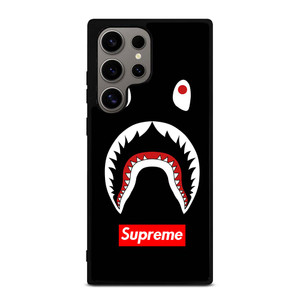 BAPE CAMO SHARK SUPREME BLACK Samsung Galaxy S24 Ultra Case Cover BAPE CAMO SHARK SUPREME BLACK Samsung Galaxy S24 Ultra Case Cover