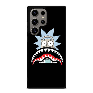BAPE SHARK RICK AND MORTY Samsung Galaxy S24 Ultra Case Cover BAPE SHARK RICK AND MORTY Samsung Galaxy S24 Ultra Case Cover