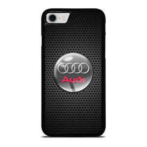 AUDI METAL CARBON EMBLEM iPhone SE 2022 Case Cover AUDI METAL CARBON EMBLEM iPhone SE 2022 Case Cover