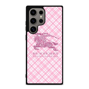 BURBERRY LOGO PINK PATTERN Samsung Galaxy S24 Ultra Case Cover BURBERRY LOGO PINK PATTERN Samsung Galaxy S24 Ultra Case Cover