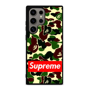 CAMO BAPE SUPREME Samsung Galaxy S24 Ultra Case Cover CAMO BAPE SUPREME Samsung Galaxy S24 Ultra Case Cover