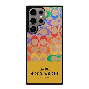 COACH NEW YORK ICON LOGO Samsung Galaxy S24 Ultra Case Cover COACH NEW YORK ICON LOGO Samsung Galaxy S24 Ultra Case Cover