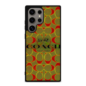 COACH NEW YORK LOGO GREEN RED ICON Samsung Galaxy S24 Ultra Case Cover COACH NEW YORK LOGO GREEN RED ICON Samsung Galaxy S24 Ultra Case Cover