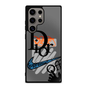 DIOR OFF WHITE SUPREME LOGO Samsung Galaxy S24 Ultra Case Cover DIOR OFF WHITE SUPREME LOGO Samsung Galaxy S24 Ultra Case Cover