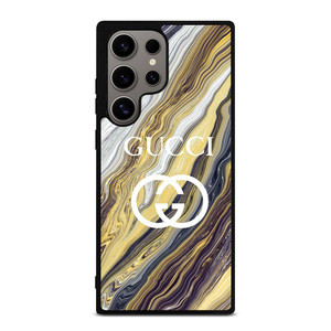 GUCCI LOGO EMBLEM ON GOLDEN MARBLE Samsung Galaxy S24 Ultra Case Cover GUCCI LOGO EMBLEM ON GOLDEN MARBLE Samsung Galaxy S24 Ultra Case Cover