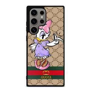 GUCCI LOGO PATTERN DAISY DUCK DISNEY Samsung Galaxy S24 Ultra Case Cover GUCCI LOGO PATTERN DAISY DUCK DISNEY Samsung Galaxy S24 Ultra Case Cover