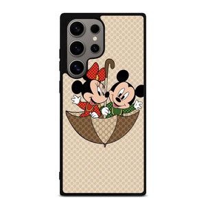 GUCCI MICKEY MINNIE MOUSE UMBRELLA Samsung Galaxy S24 Ultra Case Cover GUCCI MICKEY MINNIE MOUSE UMBRELLA Samsung Galaxy S24 Ultra Case Cover