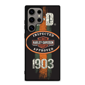 HARLEY DAVIDSON 1903 INSPECTED Samsung Galaxy S24 Ultra Case Cover HARLEY DAVIDSON 1903 INSPECTED Samsung Galaxy S24 Ultra Case Cover