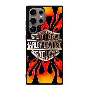 HARLEY DAVIDSON MOTORCYCLE LOGO FLAME Samsung Galaxy S24 Ultra Case Cover HARLEY DAVIDSON MOTORCYCLE LOGO FLAME Samsung Galaxy S24 Ultra Case Cover