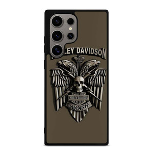 HARLEY DAVIDSON MOTORCYCLES LOGO METAL Samsung Galaxy S24 Ultra Case Cover HARLEY DAVIDSON MOTORCYCLES LOGO METAL Samsung Galaxy S24 Ultra Case Cover