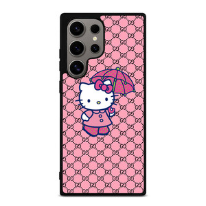 HELLO KITTY GUCCI PINK PATTERN LOGO Samsung Galaxy S24 Ultra Case Cover HELLO KITTY GUCCI PINK PATTERN LOGO Samsung Galaxy S24 Ultra Case Cover