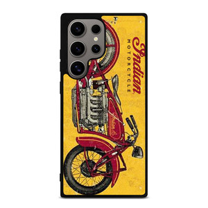 INDIAN MOTORCYCLES VINTAGE Samsung Galaxy S24 Ultra Case Cover INDIAN MOTORCYCLES VINTAGE Samsung Galaxy S24 Ultra Case Cover