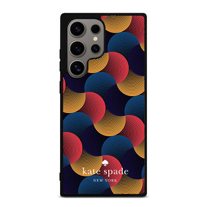 KATE SPADE NEW YORK CIRCULAR COLORFUL PATTERN Samsung Galaxy S24 Ultra Case Cover KATE SPADE NEW YORK CIRCULAR COLORFUL PATTERN Samsung Galaxy S24 Ultra Case Cover