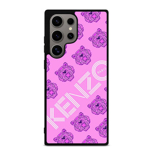 KENZO PARIS LOGO PINK TIGER ICON Samsung Galaxy S24 Ultra Case Cover KENZO PARIS LOGO PINK TIGER ICON Samsung Galaxy S24 Ultra Case Cover